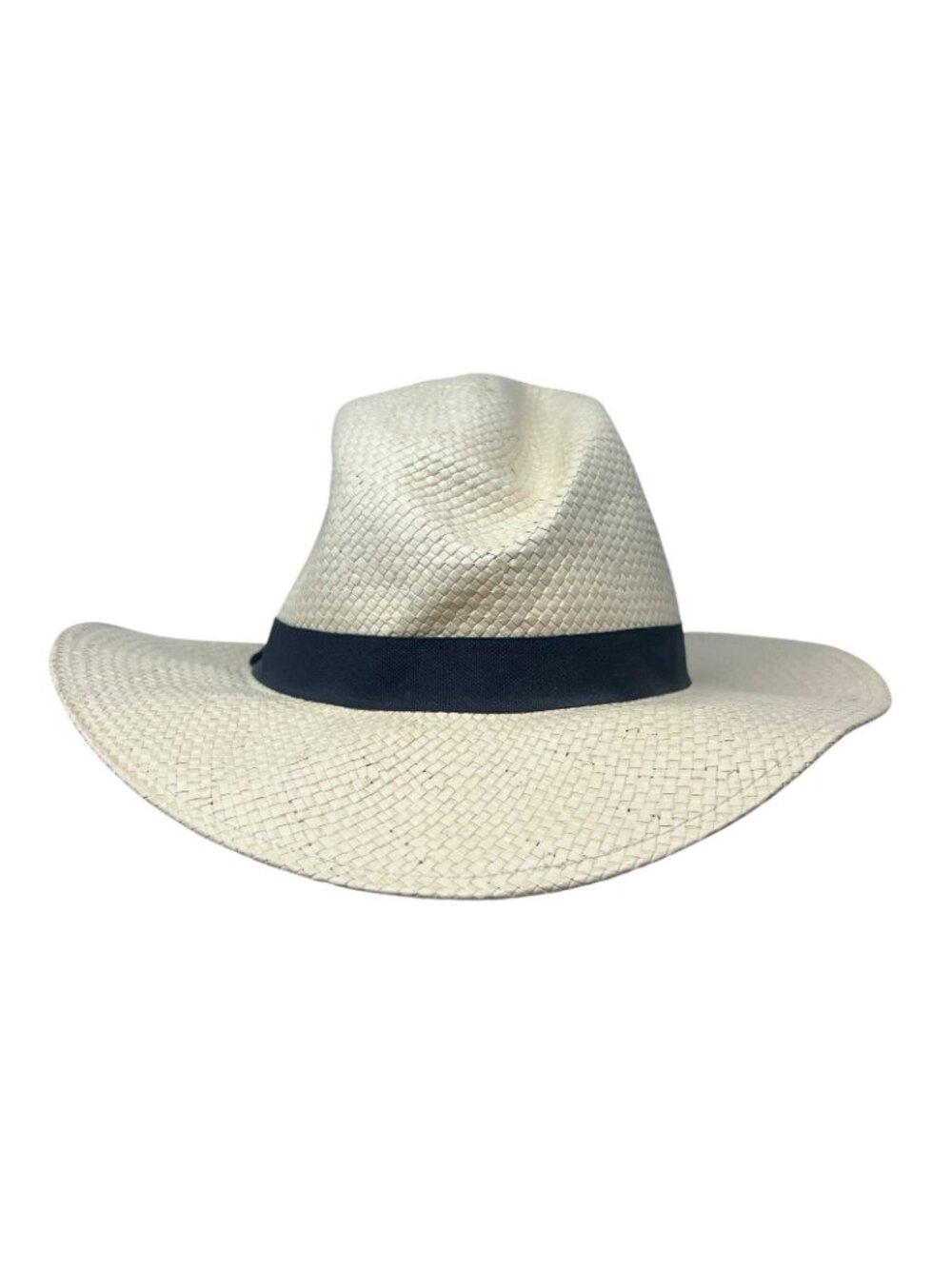 J Crew Factory Panama Sun Paper Straw Hat Women's One Size 7 Tan NWT A4157 - Picture 5 of 10